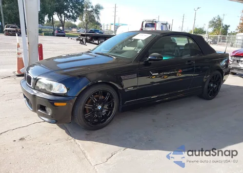 2005 BMW M3 from USA, damaged, VIN WBSBR93435PK09354